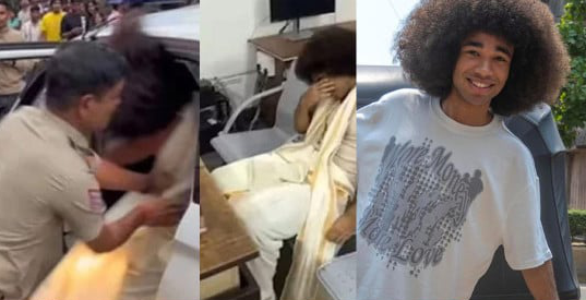 জার্মান টিকটকার নোয়েল রবিনসন ভারতে আটক