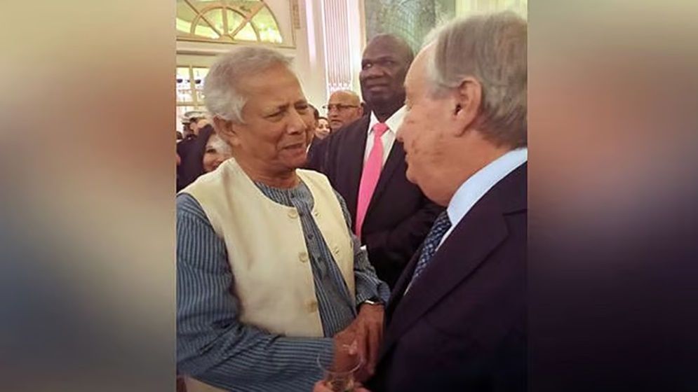 ট্রাম্প আয়োজিত সংবর্ধনা অনুষ্ঠানে প্রধান উপদেষ্টার যোগদান