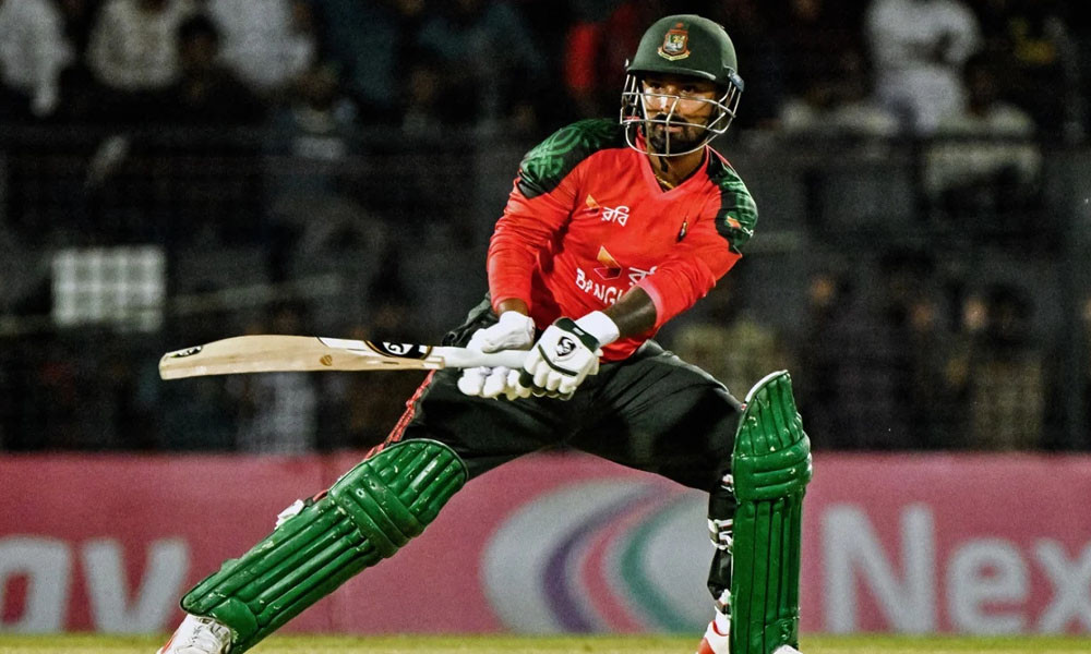 লিটনের বিদায়ে ৫৩ রানে নেই বাংলাদেশের অর্ধেক উইকেট