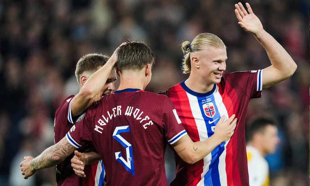 হালান্ডের পাঁচ গোল, মলদোভাকে উড়িয়ে বিশ্বকাপের পথে নরওয়ে