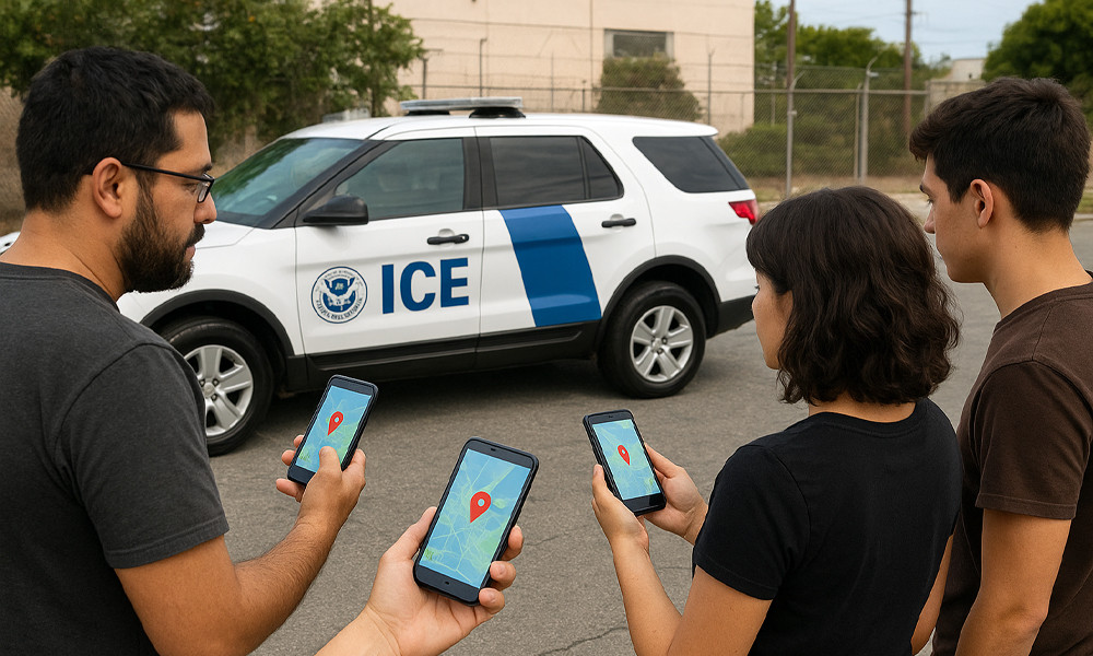 অ্যাপে আইসিই এজেন্টদের গতিবিধি জেনে সতর্ক হচ্ছে অভিবাসীরা