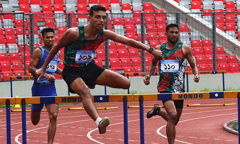বিশ্ব অ্যাথলেটিকসে ৪৪ জনের মধ্যে ৪২তম রনি
