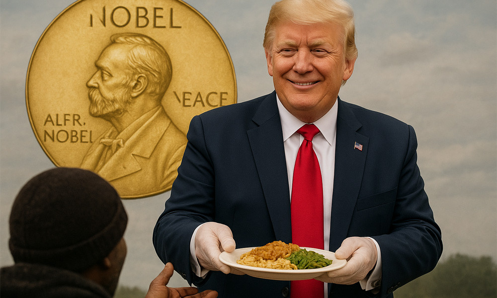 নোবেল পুরস্কার নয়, আমি শুধু জীবন বাঁচাতে চাই : ট্রাম্প