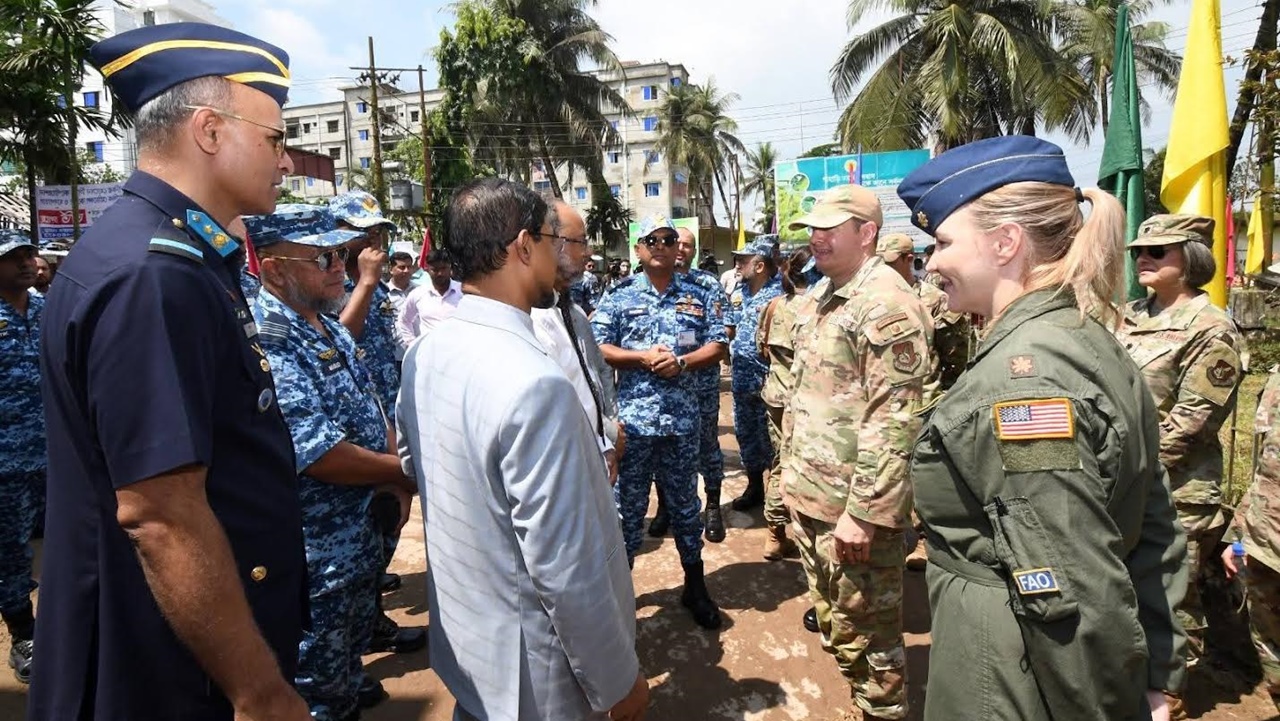 আনোয়ারা হাসপাতাল সংস্কারে বাংলাদেশ-যুক্তরাষ্ট্র বিমান বাহিনী