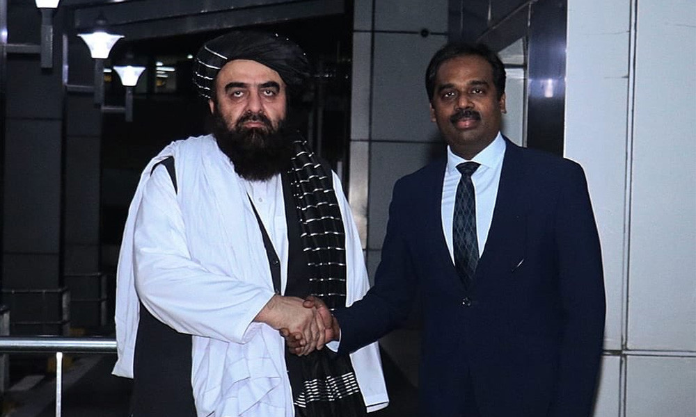 ভারতে পৌঁছেছেন আফগান পররাষ্ট্রমন্ত্রী আমির খান মুত্তাকি