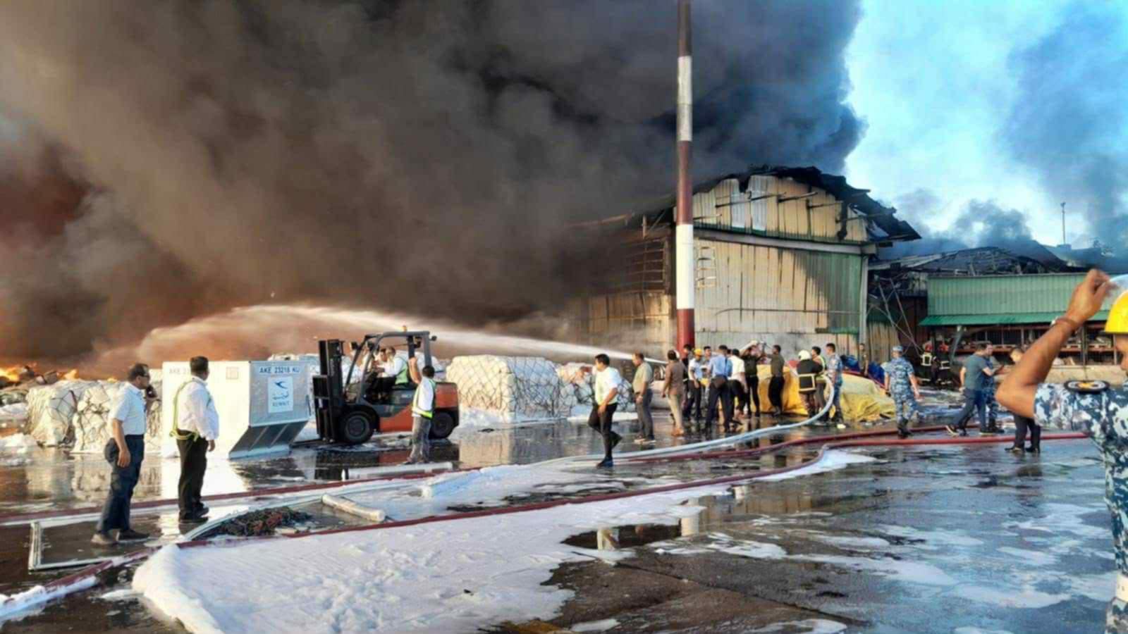 ভয়াবহ অগ্নিকাণ্ড শাহজালাল বিমানবন্দরের কার্গো ভিলেজে