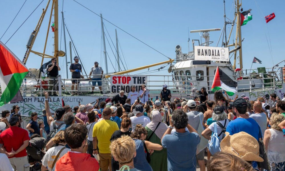 সুমুদ ফ্লোটিলা থেকে আটক ১৩৭ জনকে তুরস্কে পাঠাল ইসরায়েল