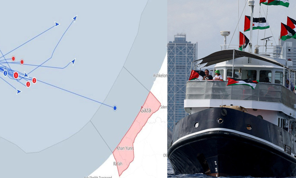 গাজামুখী ফ্লোটিলার কোনো নৌযান অবরোধ ভাঙতে পারেনি, দাবি ইসরায়েলের