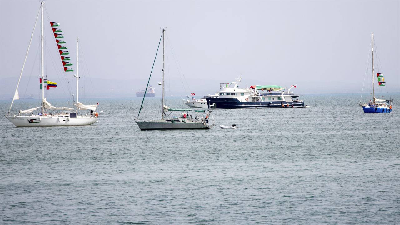 গাজার পথে এগিয়ে চলছে ফ্লোটিলার নতুন ত্রাণবাহী নৌবহর