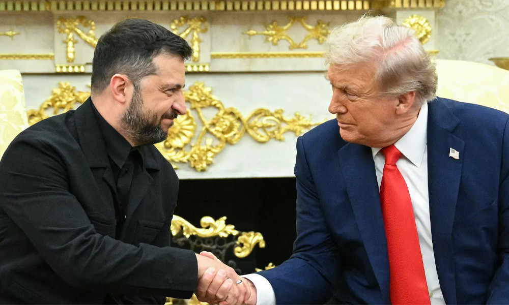 আবারও হোয়াইট হাউসে জেলেনস্কির সঙ্গে বৈঠক করবেন ট্রাম্প