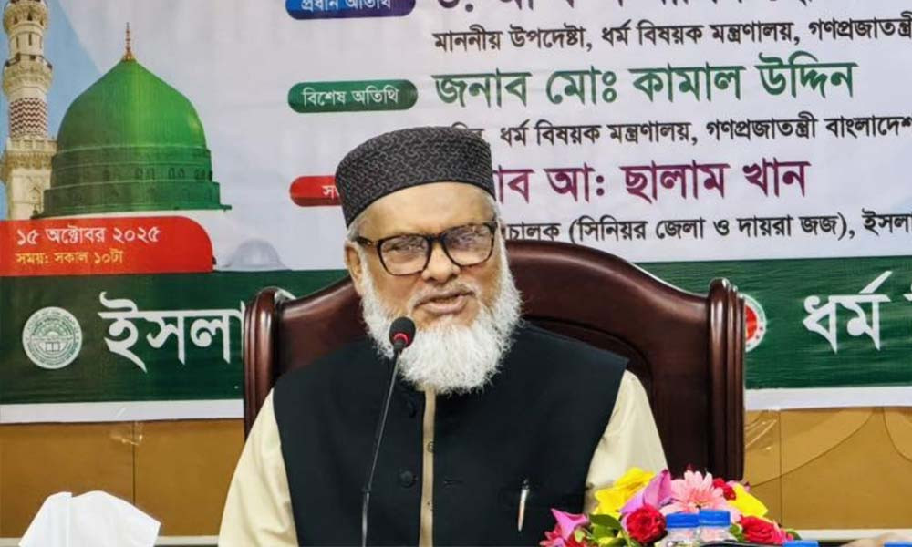 চলতি মাসেই মসজিদ ব্যবস্থাপনা নীতিমালার গেজেট : ধর্ম উপদেষ্টা