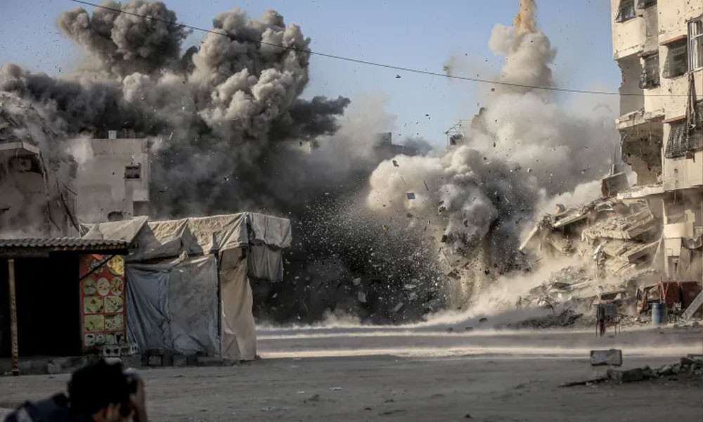 ট্রাম্পের আহ্বান উপেক্ষা করে গাজায় চলছে বোমাবর্ষণ