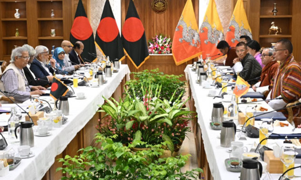 ভুটানের সঙ্গে দুটি সমঝোতা স্মারক সই