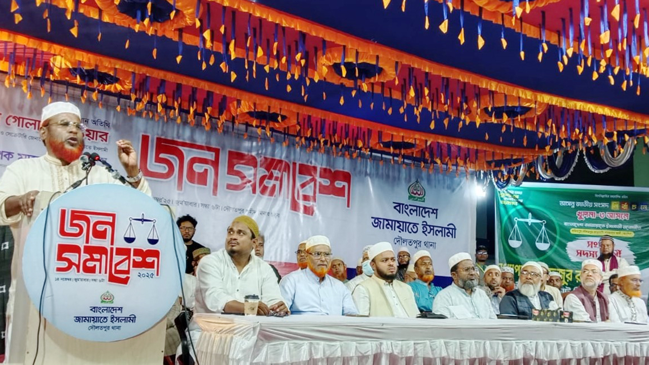 ঘোষণা সংশোধন করে নির্বাচনের আগেই গণভোট দিতে হবে : গোলাম পরওয়ার