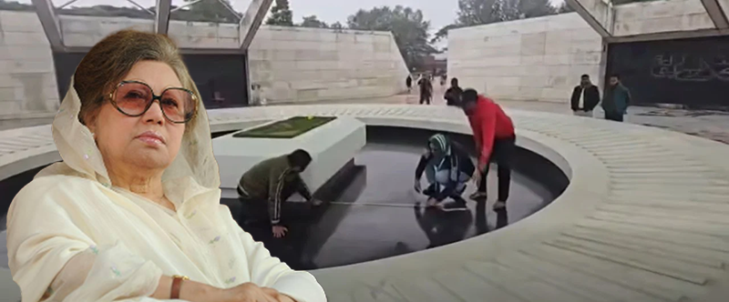 শহিদ জিয়ার কবরের পাশে খালেদা জিয়ার দাফনের প্রস্তুতি