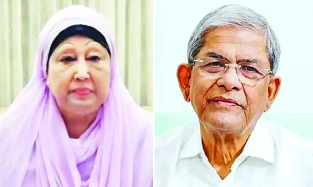 গভীর রাতে খালেদা জিয়াকে দেখতে হাসপাতালে মির্জা ফখরুল