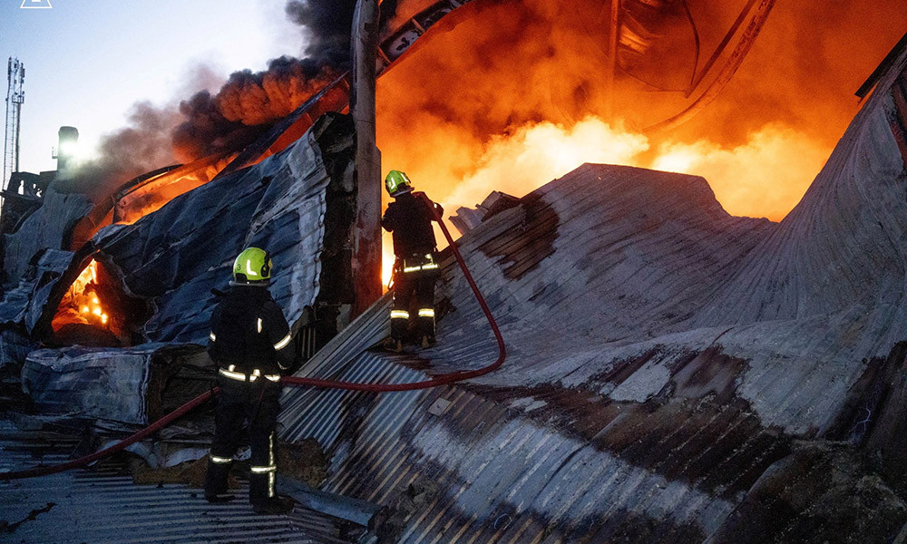ইউক্রেনের ওডেসায় হামলা জোরদার করেছে রাশিয়া