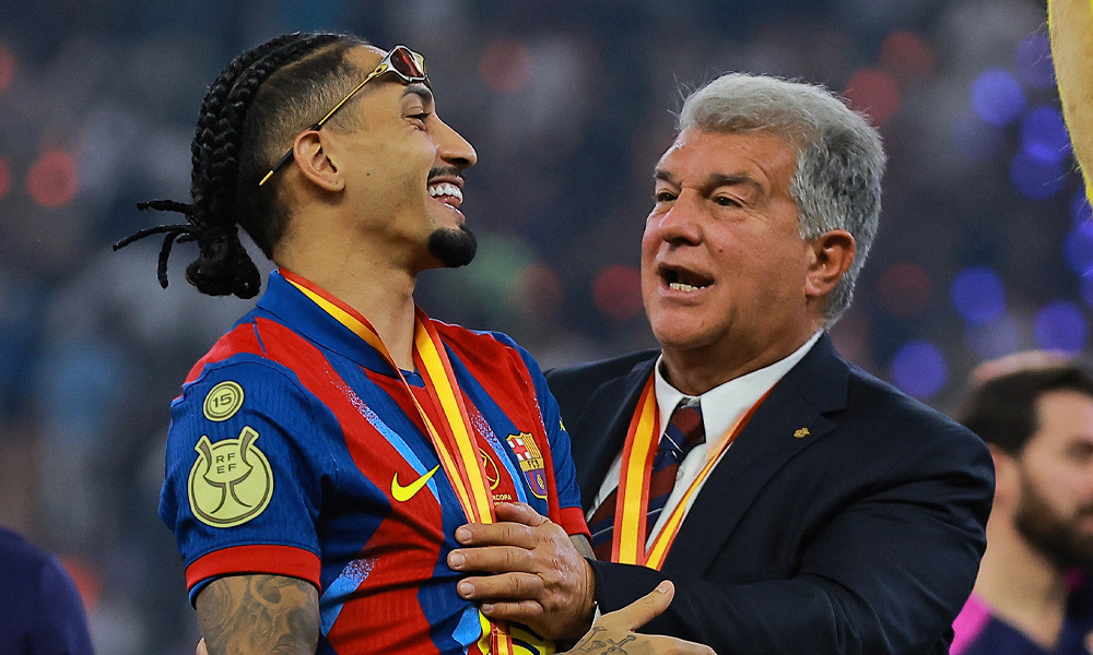 রাফিনিয়ার নৈপুণ্যে সুপার কাপ জিতল বার্সেলোনা