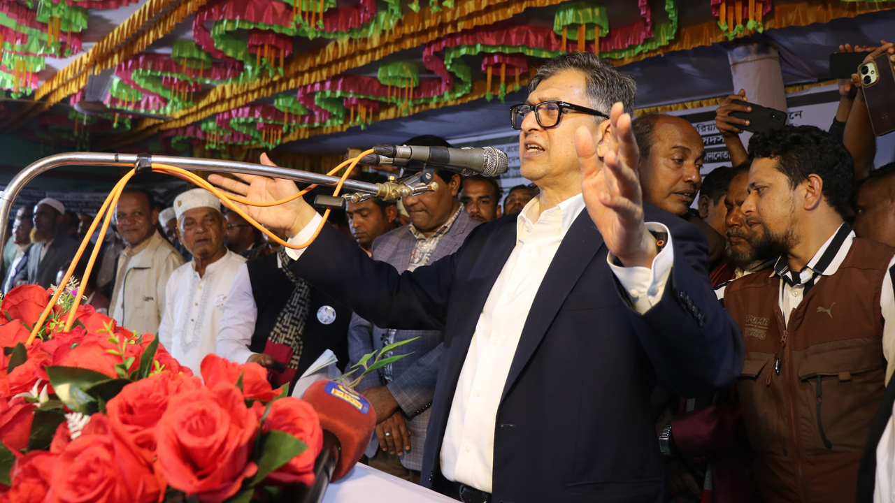 ‘আমাদের প্রতিদ্বন্দ্বীদের কোনো পরিকল্পনা নাই, ধর্মের নামে বিভ্রান্তিকর বক্তব্য দিচ্ছেন’