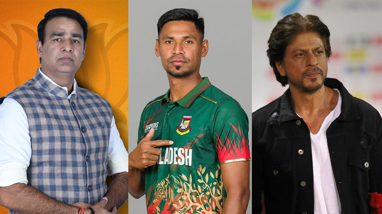 মুস্তাফিজ ইস্যুতে শাহরুখকে ‘গাদ্দার’ বললেন বিজেপি নেতা