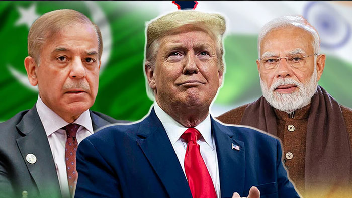 ভারত-পাকিস্তান পারমাণবিক যুদ্ধের দিকে এগোচ্ছিল, আমার হস্তক্ষেপে থেমে গেছে: ট্রাম্প