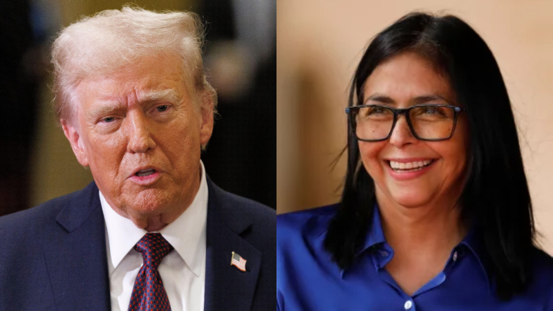 ভেনেজুয়েলার রদ্রিগেসের দাবি: আমেরিকা তাঁকে ১৫ মিনিট দিয়েছিল সিদ্ধান্ত নিতে-কথামতো চলো, নয়তো মরবে