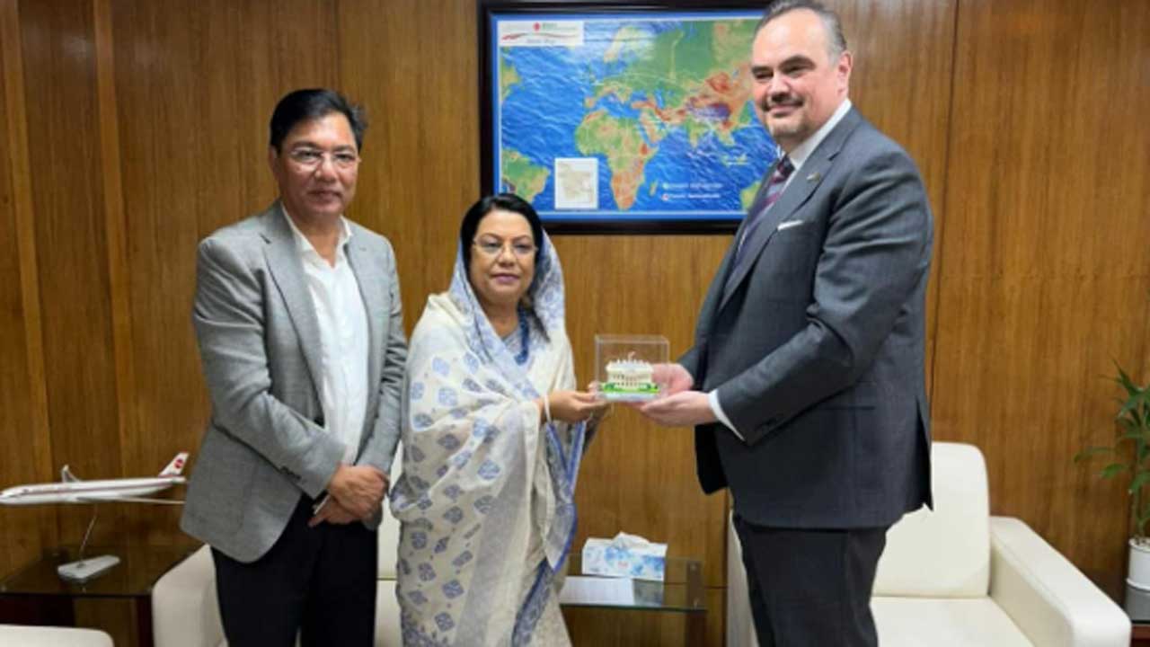 বিমান খাতের উন্নয়নে যুক্তরাষ্ট্রের সহযোগিতা চাইলো বাংলাদেশ