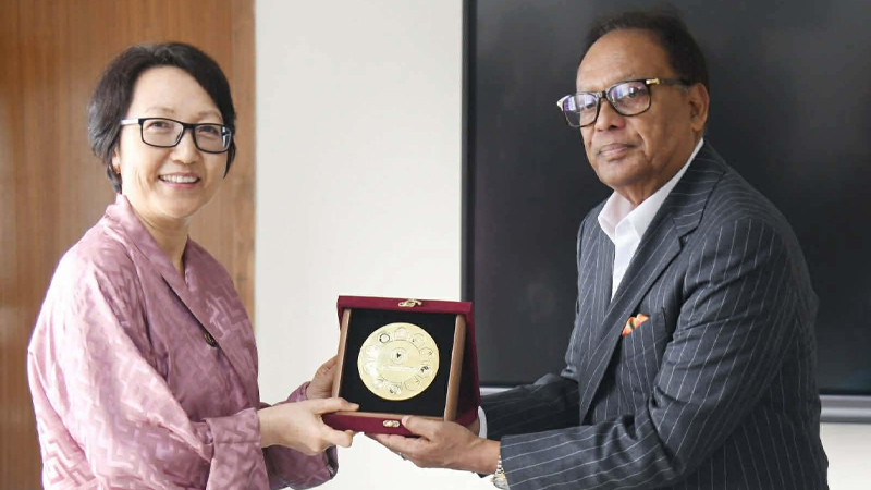 তথ্যপ্রযুক্তি মন্ত্রীর সঙ্গে ভুটানের রাষ্ট্রদূতের সাক্ষাৎ