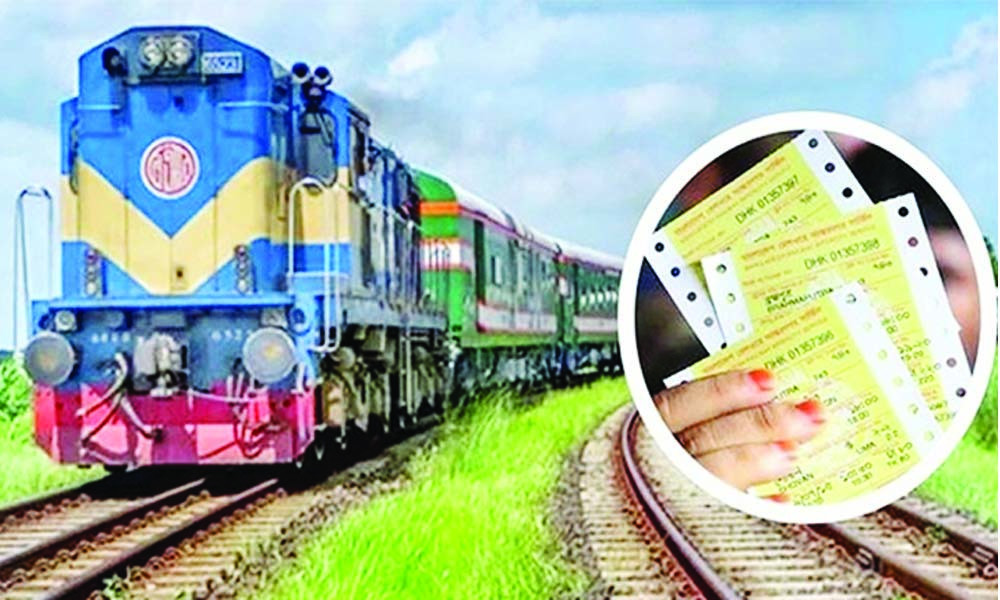 ঈদযাত্রা : আধাঘণ্টায় ট্রেনের ১১ হাজার অগ্রিম টিকিট বিক্রি