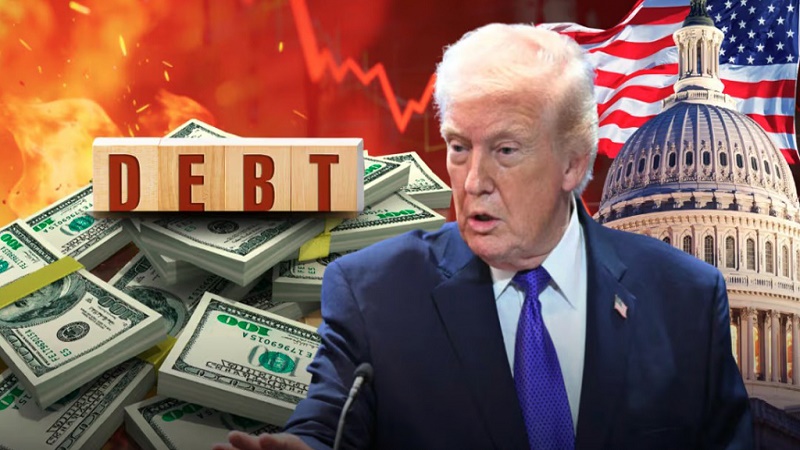 ৩৯ ট্রিলিয়ন ডলার ছাড়িয়েছে যুক্তরাষ্ট্রের ঋণ, যুদ্ধ নিয়ে উদ্বেগ বাড়ছে