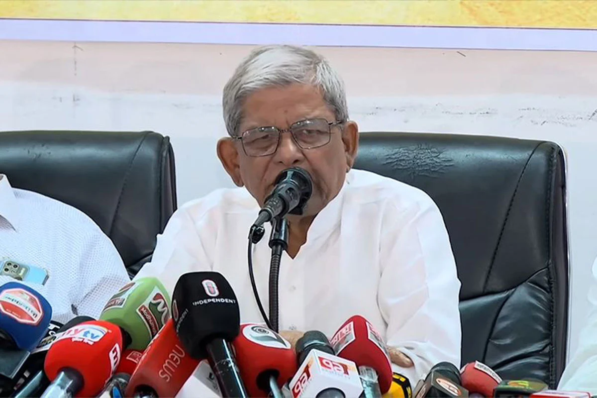 গণতন্ত্রকে ধ্বংস করার চক্রান্ত চলছে: মির্জা ফখরুল