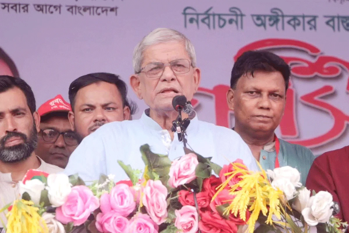 একটি মহল দেশকে অস্থিতিশীল করার চেষ্টা করছে: মির্জা ফখরুল
