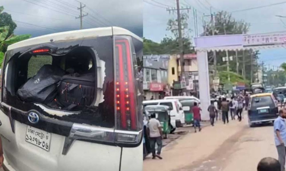 এনসিপির গাড়িবহরে হামলার ঘটনায় ১১১ জনের বিরুদ্ধে মামলা