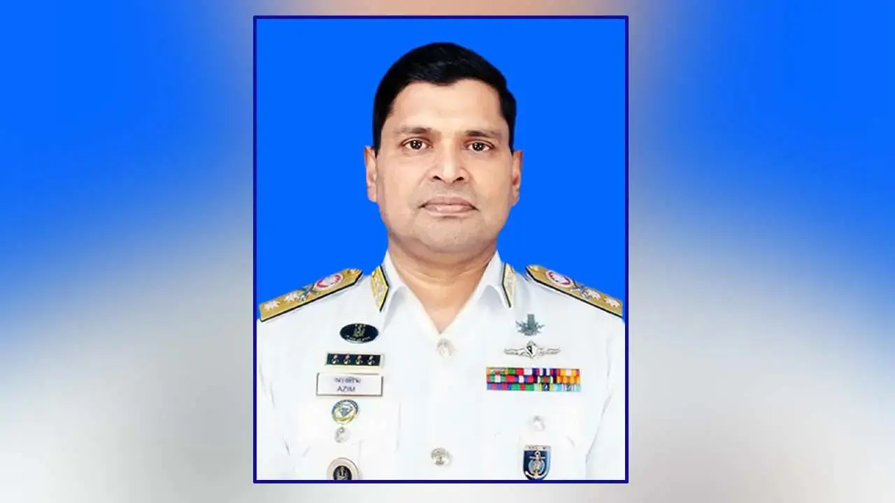 অ্যাডমিরাল পদে পদোন্নতি পেলেন নৌবাহিনী প্রধান খোন্দকার মিসবাহ উল আজীম