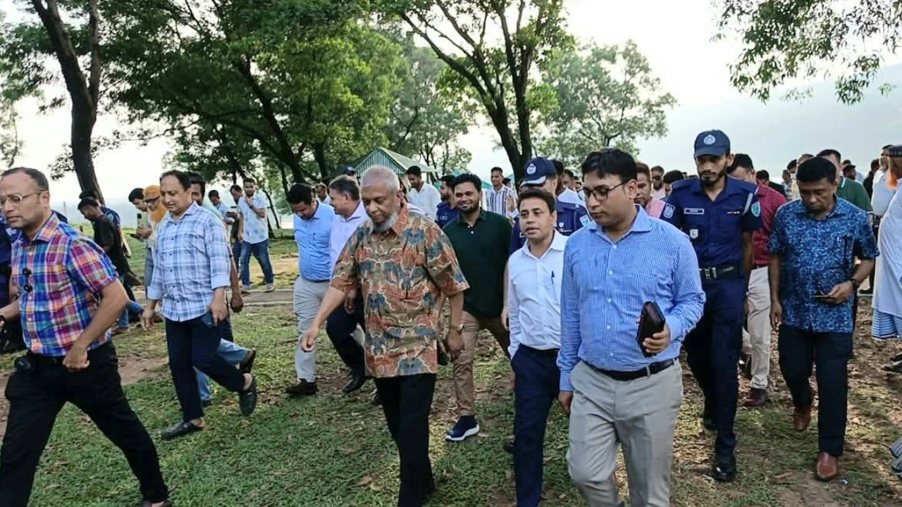 জাফলং পর্যন্ত রেলপথের উদ্যোগ, সচিবদের নিয়ে সরেজমিনে মন্ত্রী আরিফ