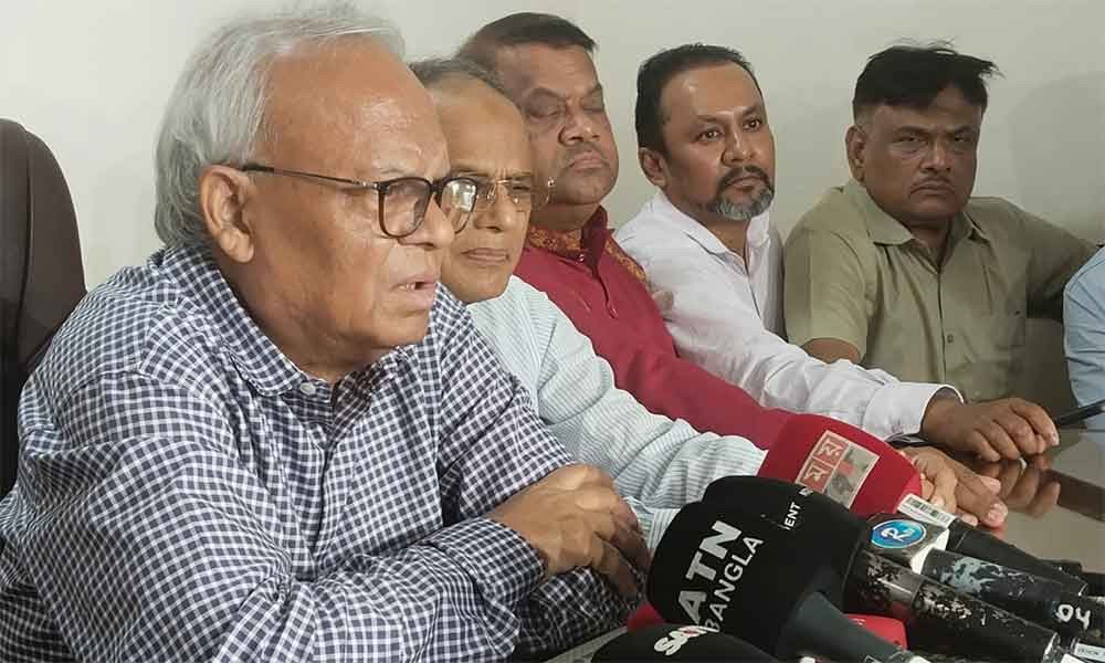 লংমার্চের নামে বিরোধী দল গণতন্ত্র বিনষ্টের চেষ্টা করছে : রিজভী