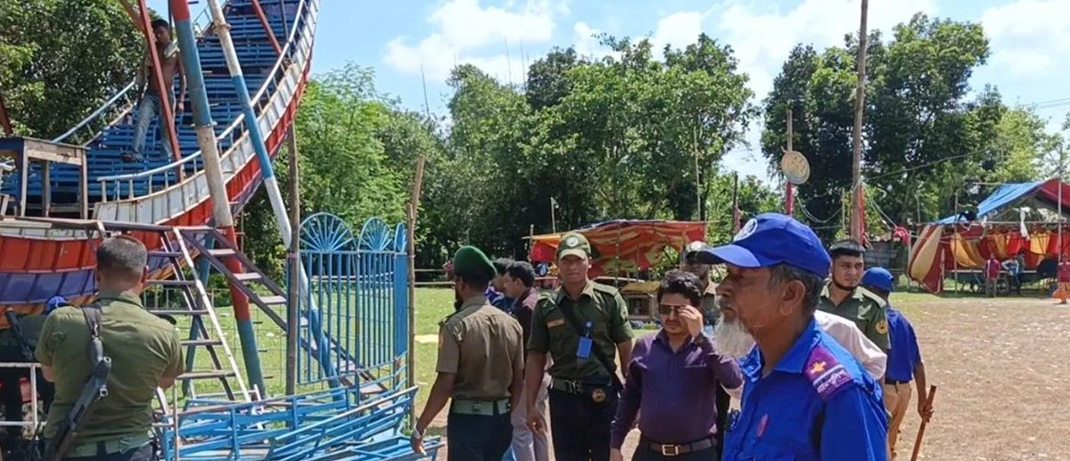 অবৈধ মেলা গুঁড়িয়ে দিয়েছে প্রশাসন