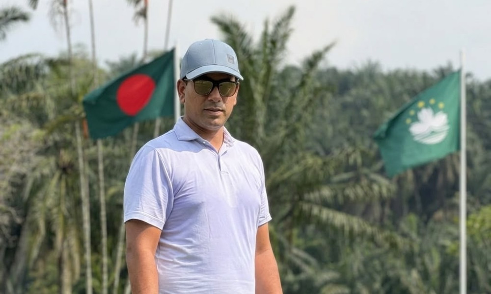 আন্তর্জাতিক গলফ টুর্নামেন্টে অংশ নিতে মিসর গেলেন কুমিল্লার আনিস