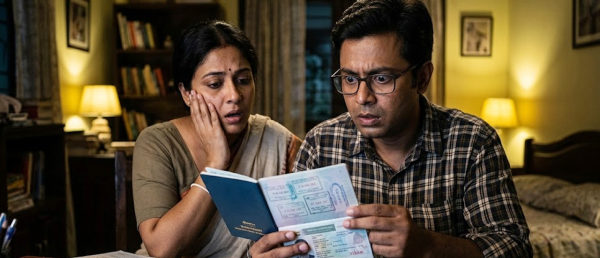 স্ত্রীকে না জানিয়ে প্রেমিকার সঙ্গে বিদেশ ভ্রমণের পরিকল্পনা, পাসপোর্টেই সব ফাঁস