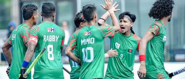 শ্রীলঙ্কাকে ৫-১ গোলে উড়িয়ে বাংলাদেশের প্রথম জয়