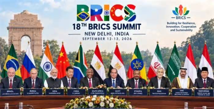 শুরু হচ্ছে ব্রিকসের ১৮তম শীর্ষ সম্মেলন