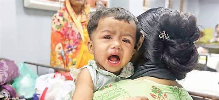 হামের উপসর্গ নিয়ে আরও ৮ শিশুর মৃত্যু