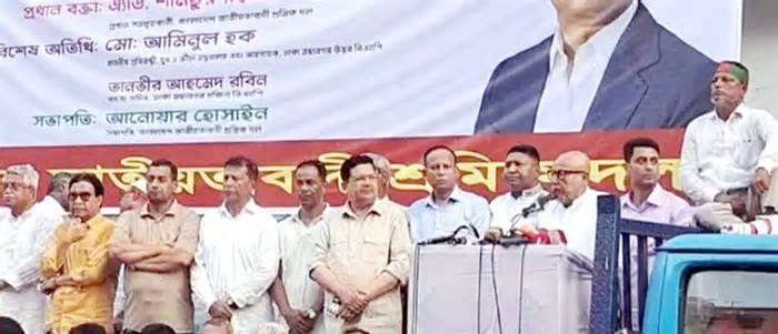 চাঁদাবাজি ও দখলদারির সঙ্গে বিএনপি জড়িত নয়: নজরুল ইসলাম খান