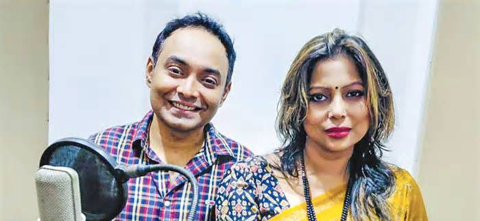 অনুদানের সিনেমায় রবীন্দ্রসংগীত গাইলেন অণিমা ও নির্ঝর