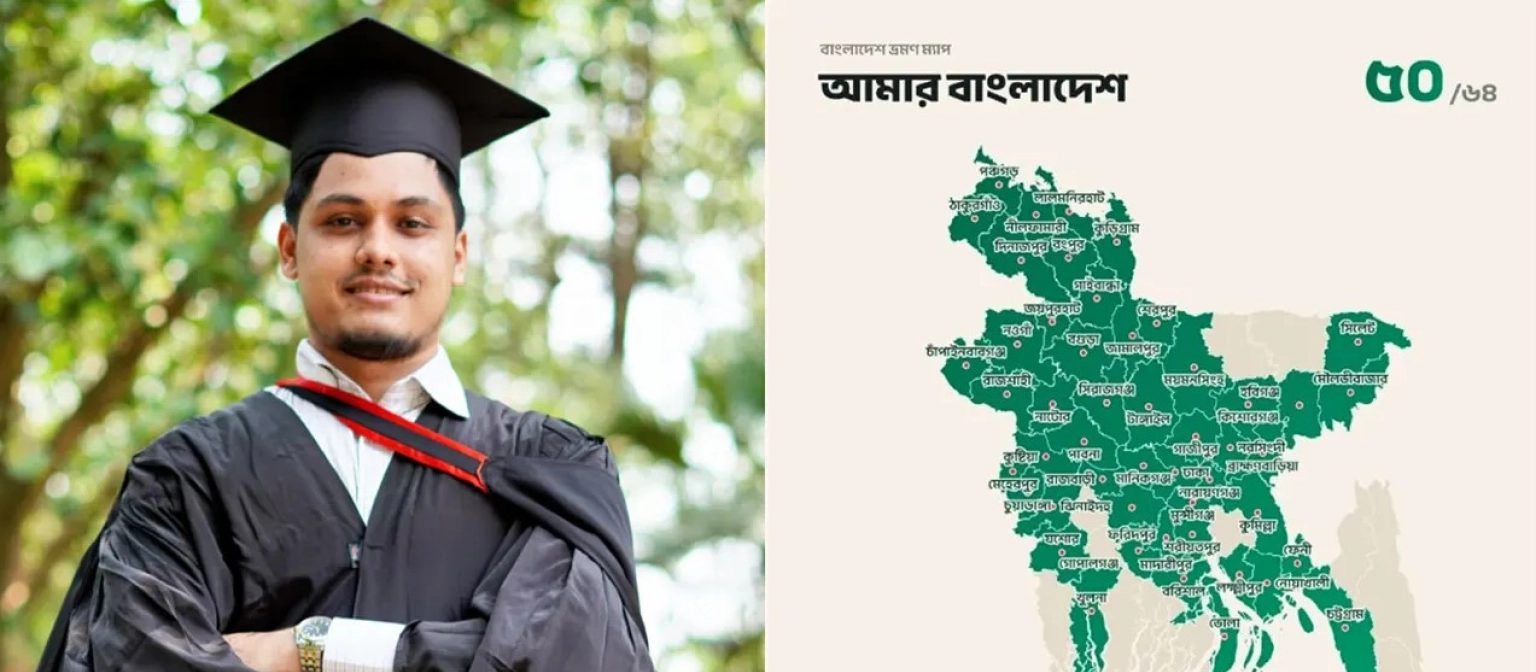 এক ক্লিকেই ৬৪ জেলার ভ্রমণ হিসাব
