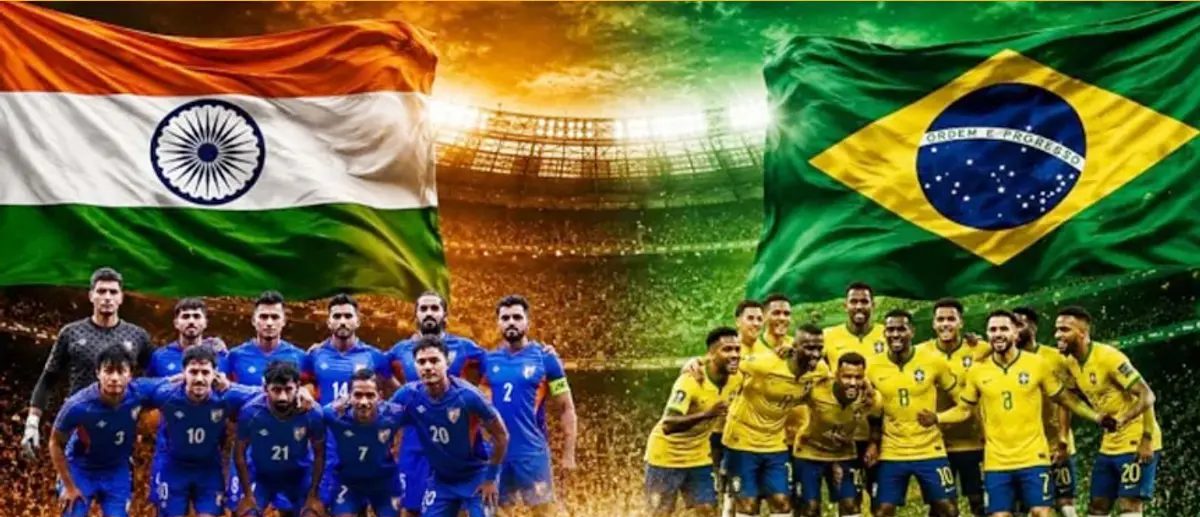 ভারতের বিপক্ষে আজ মাঠে নামছে ব্রাজিল, দেখে নিন সময়সূচি ও সম্ভাব্য একাদশ