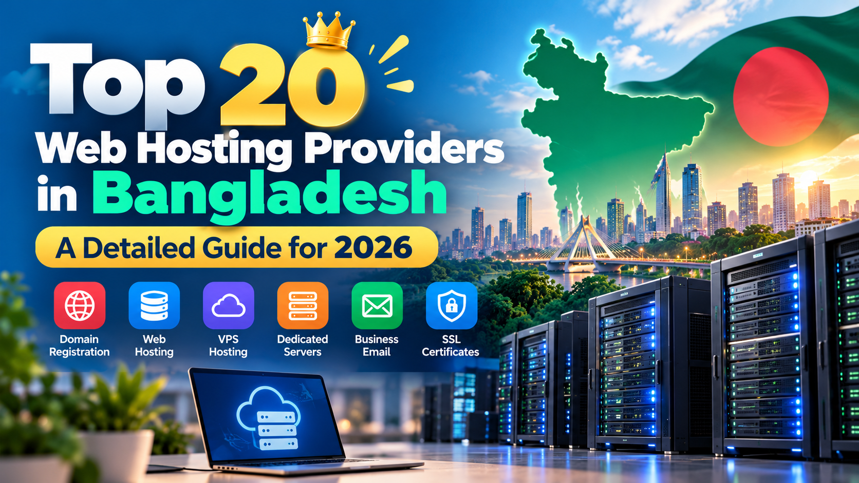 Top 20 Web Hosting Providers in Bangladesh (2026)