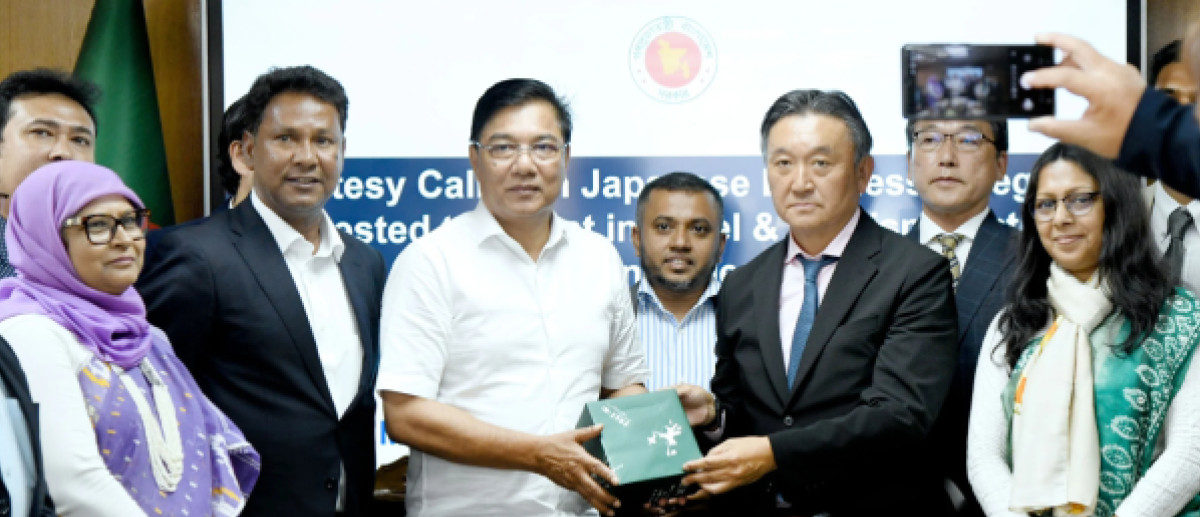 বাংলাদেশের পর্যটন খাতে ১২০ কোটি ডলার বিনিয়োগ করবে জাপান