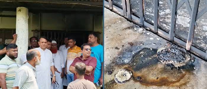 রাজবাড়ী জেলা বিএনপির কার্যালয়ে দুর্বৃত্তের আগুন