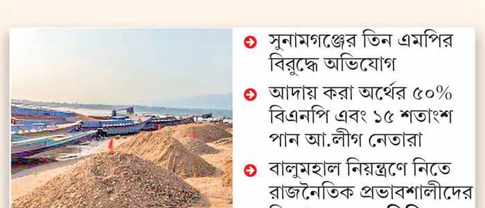 যাদুকাটার বালু-পাথর লুটে একাট্টা বিএনপি-আ.লীগ